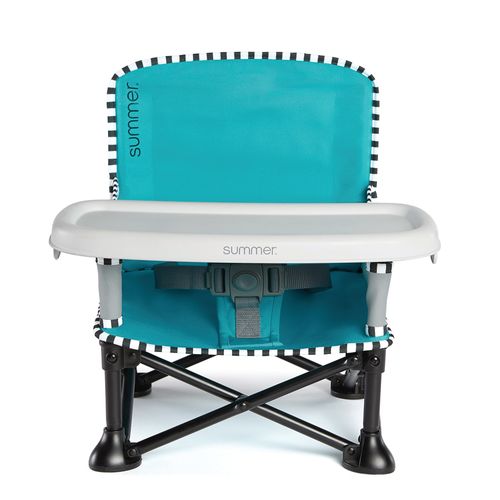 Cadeira de Alimentação Infantil Portátil e Dobrável Pop Azul Summer